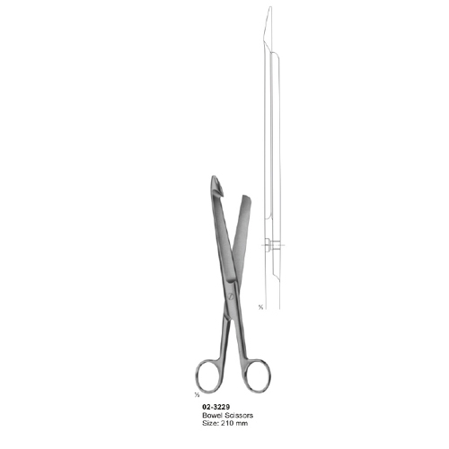 Bowel Scissors, Rectal Scissors